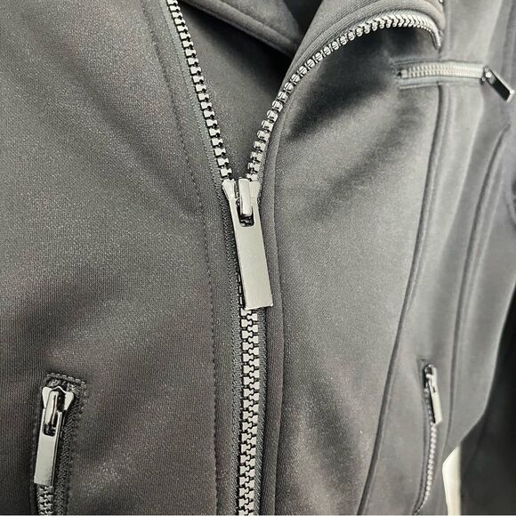 The Kooples Sport Faux Moto Jacket - Picture 10 of 10